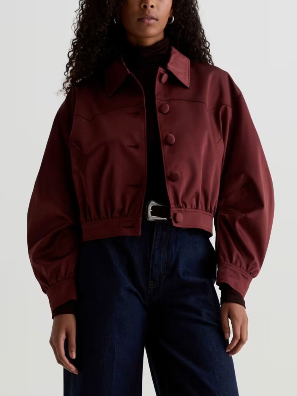 AG Adriano Goldschmied Tana Western Yoke Bomber Jacket